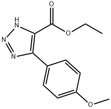 5-(4-Methoxyphenyl)-1H-1,2,3-triazole-4-carboxylic acid ethyl ester