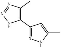 4-Methyl-5-(5-methyl-1H-pyrazol-3-yl)-1H-1,2,3-triazole