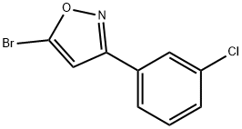 5-BROMO-3-(3-CHLOROPHENYL)ISOXAZOLE