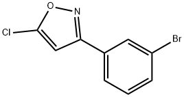 3-[(3-BROMOPHENYL)-5-CHLOROPHENYL]ISOXAZOLE