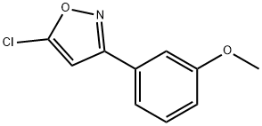 5-CHLORO-3-(3-METHOXYPHENYL)ISOXAZOLE