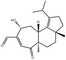 (3aR)-2,3,3a,4,5,5a,6,9,10,10aβ-Decahydro-9α-hydroxy-3a,5aα-dimethyl-1-isopropyl-6-oxocyclohept[e]indene-8-carbaldehyde