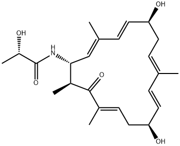 N-[(1R,2E,4E,6S,8E,10E,12S,14E,17S)-6,12-Dihydroxy-3,9,15,17-tetramethyl-16-oxocycloheptadeca-2,4,8,10,14-pentene-1-yl]-2-hydroxypropanamide