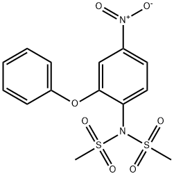 N-(甲基磺酰基)-4'-硝基-2'-苯氧基甲烷磺酰苯胺
