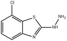 2(3H)-Benzothiazolone,7-chloro-,hydrazone(9CI)