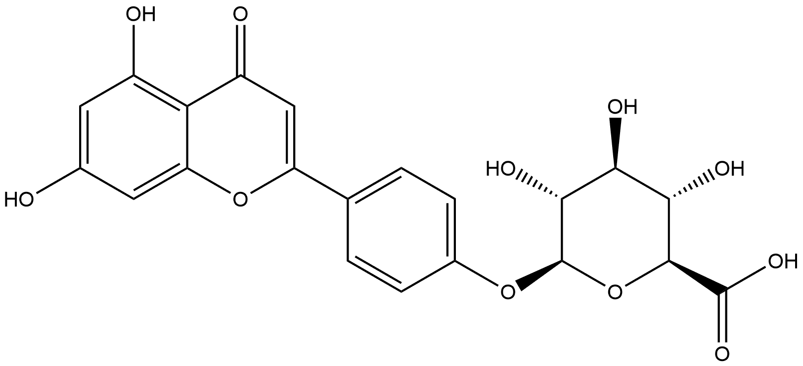 Apigenin 4''-O-β-D-Glucuronide