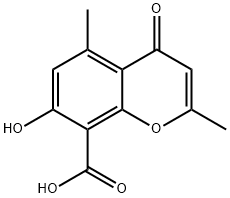 7-Hydroxy-2,5-dimethyl-4-oxo-4H-1-benzopyran-8-carboxylic acid