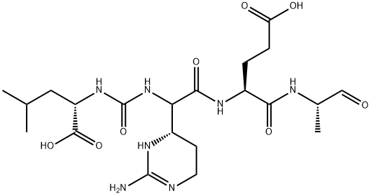 (2S)-2-[(4S)-2-氨基-1,4,5,6-四羟基4-嘧啶基]-N-[[[(1S)-1-羰基-3-甲基丁基]氨基]羰基]甘氨酰-N1-[(1S)-1-甲基-2-氧乙基-L-谷氨酸甲酰胺