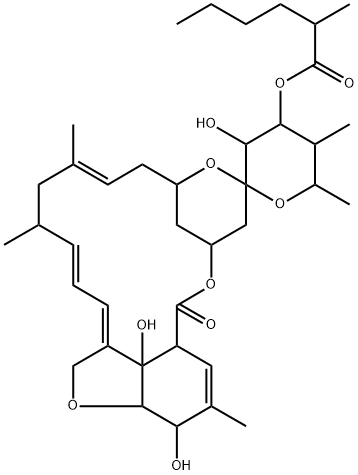 (6R,22R,23S,25R)-5-O-Demethyl-28-deoxy-6,28-epoxy-22-hydroxy-25-methyl-23-[(2-methyl-1-oxohexyl)oxy]milbemycin B