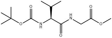 叔丁氧羰基-L-缬氨酰氨基乙酸甲酯