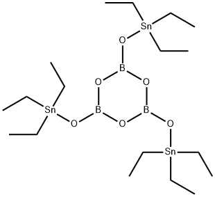 Boroxin,  tris[(triethylstannyl)oxy]-  (9CI)