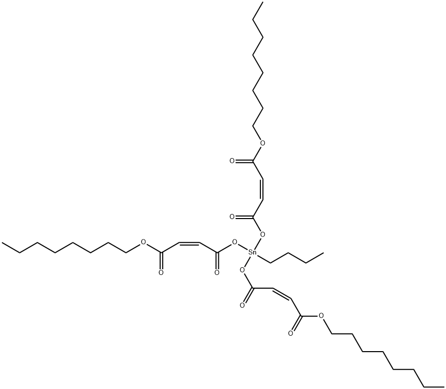 octyl (Z,Z,Z)-6-butyl-6-[[4-(octyloxy)-1,4-dioxobut-2-enyl]oxy]-4,8,11-trioxo-5,7,12-trioxa-6-stannaicosa-2,9-dienoate