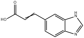 2-Propenoicacid,3-(1H-benzimidazol-5-yl)-(9CI)