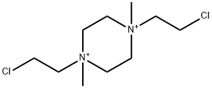 NNDIMETHYLNNBIS2CHLOROETHYLPIPERAZINIUM