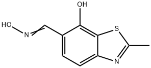 6-Benzothiazolecarboxaldehyde,7-hydroxy-2-methyl-,oxime(9CI)