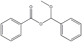 Benzoic acid α-methoxybenzyl ester