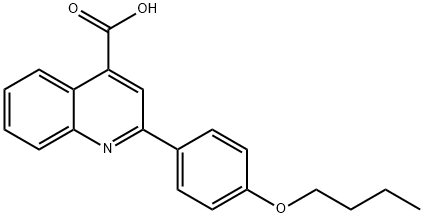 2-(4-丁氧基苯基)-喹啉-4-羧酸
