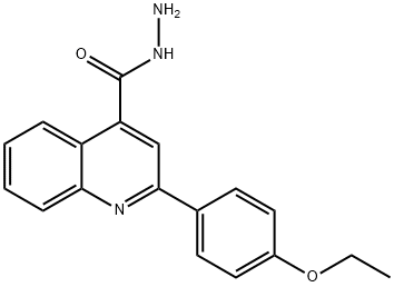 2-(4-ETHOXYPHENYL)QUINOLINE-4-CARBOHYDRAZIDE