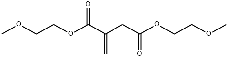 bis(2-methoxyethyl) 2-methylidenebutanedioate