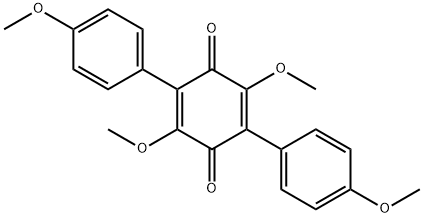 2,5-Dimethoxy-3,6-bis(4-methoxyphenyl)-2,5-cyclohexadiene-1,4-dione
