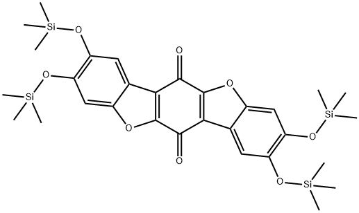 2,3,8,9-Tetrakis[(trimethylsilyl)oxy]benzo[1,2-b:4,5-b']bisbenzofuran-6,12-dione