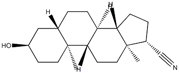 3-hydroxy-5-androstane-17-carbonitrile