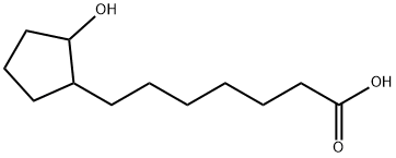 7-(2-hydroxycyclopentyl)heptanoic acid