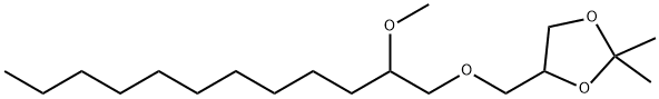 4-[[[2-(Methoxy)dodecyl]oxy]methyl]-2,2-dimethyl-1,3-dioxolane