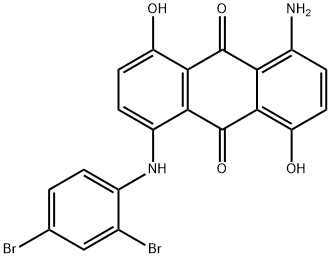 1-amino-5-[(2,4-dibromophenyl)amino]-4,8-dihydroxyanthraquinone