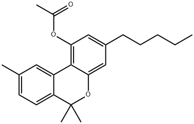 6,6,9-Trimethyl-3-pentyl-6H-dibenzo[b,d]pyran-1-ol acetate
