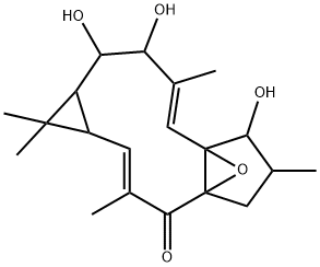 1a,6,7,10,11,11a-Hexahydro-7,10,11-trihydroxy-1,1,3,6,9-pentamethyl-4a,7a-epoxy-5H-cyclopenta[a]cyclopropa[f]cycloundecen-4(1H)-one
