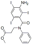 N-(3-氨基-2,4,6-三碘苯甲酰基)-N-苯基-BETA-丙氨酸甲酯