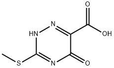2, 5-二氢-3-(甲硫基)-5-羰基-1,2,4 -三嗪-6 - 羧酸
