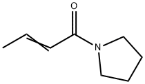 Pyrrolidine, 1-(1-oxo-2-butenyl)-