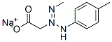 sodium [1-methyl-3-(4-methylphenyl)triazen-2-yl]acetate