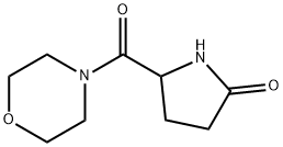 4-[(5-oxo-2-pyrrolidinyl)carbonyl]morpholine