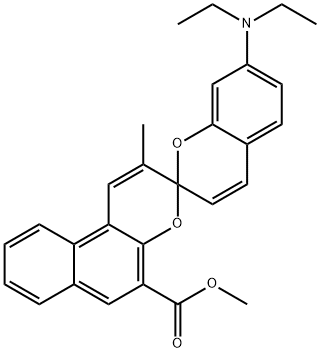 methyl 7-(diethylamino)-2'-methylspiro[2H-1-benzopyran-2,3'-[3H]naphtho[2,1-b]pyran]-5'-carboxylate