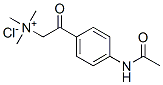 (4-acetamidophenacyl)trimethylammonium chloride