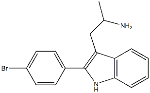 2-(p-Bromophenyl)-α-methyl-1H-indole-3-ethanamine