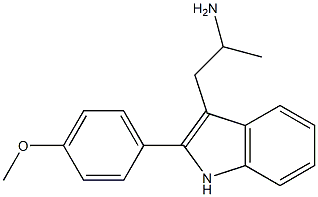 2-(p-Methoxyphenyl)-α-methyl-1H-indole-3-ethanamine