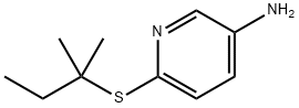 3-Pyridinamine,6-[(1,1-dimethylpropyl)thio]-(9CI)