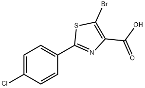 5-溴-2-(4-氯苯基)噻唑-4-羧酸