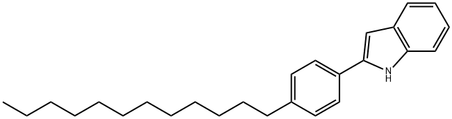2-(4-dodecylphenyl)-1H-indole