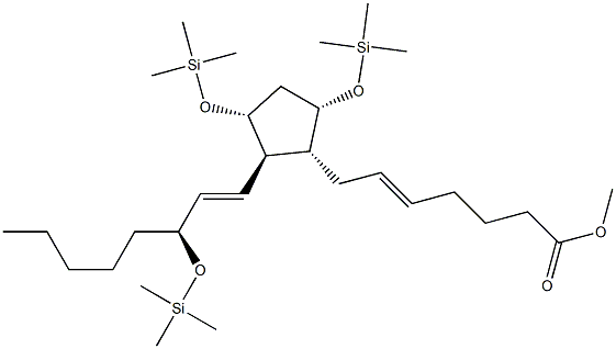 (5Z,13E,15S)-9α,11α,15-Tris[(trimethylsilyl)oxy]prosta-5,13-dien-1-oic acid methyl ester