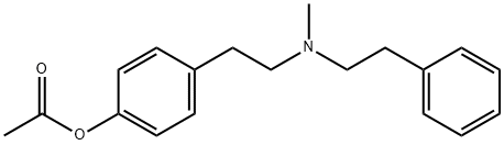 4-[2-[Methyl(2-phenylethyl)amino]ethyl]phenol acetate