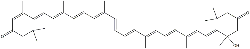 5'-Hydroxy-4,5'-retro-β,β-carotene-3,3'-dione