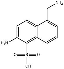 2-氨基-5-(氨基甲基)-1-萘磺酸