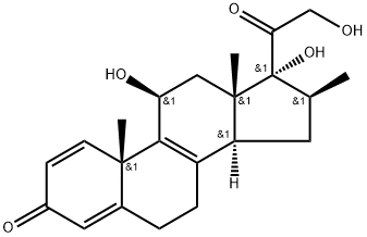 11β,17,21-Trihydroxy-16α-Methylpregna-1,4,8-triene-3,20-dione