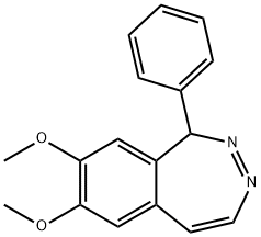 7,8-Dimethoxy-1-phenyl-1H-2,3-benzodiazepine