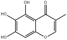 4H-1-Benzopyran-4-one,5,6,7-trihydroxy-3-methyl-(9CI)